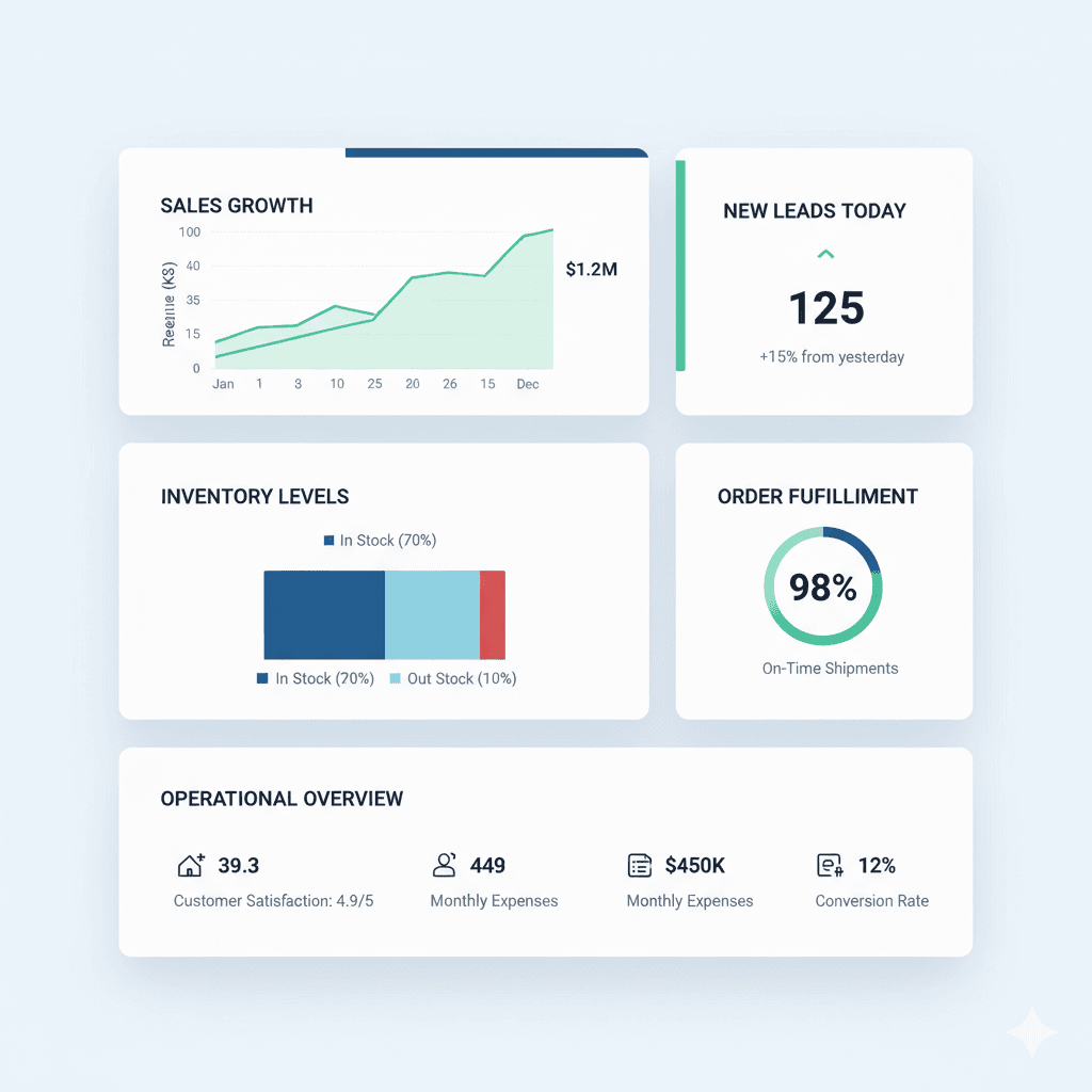 Dashboard & Analytics Preview